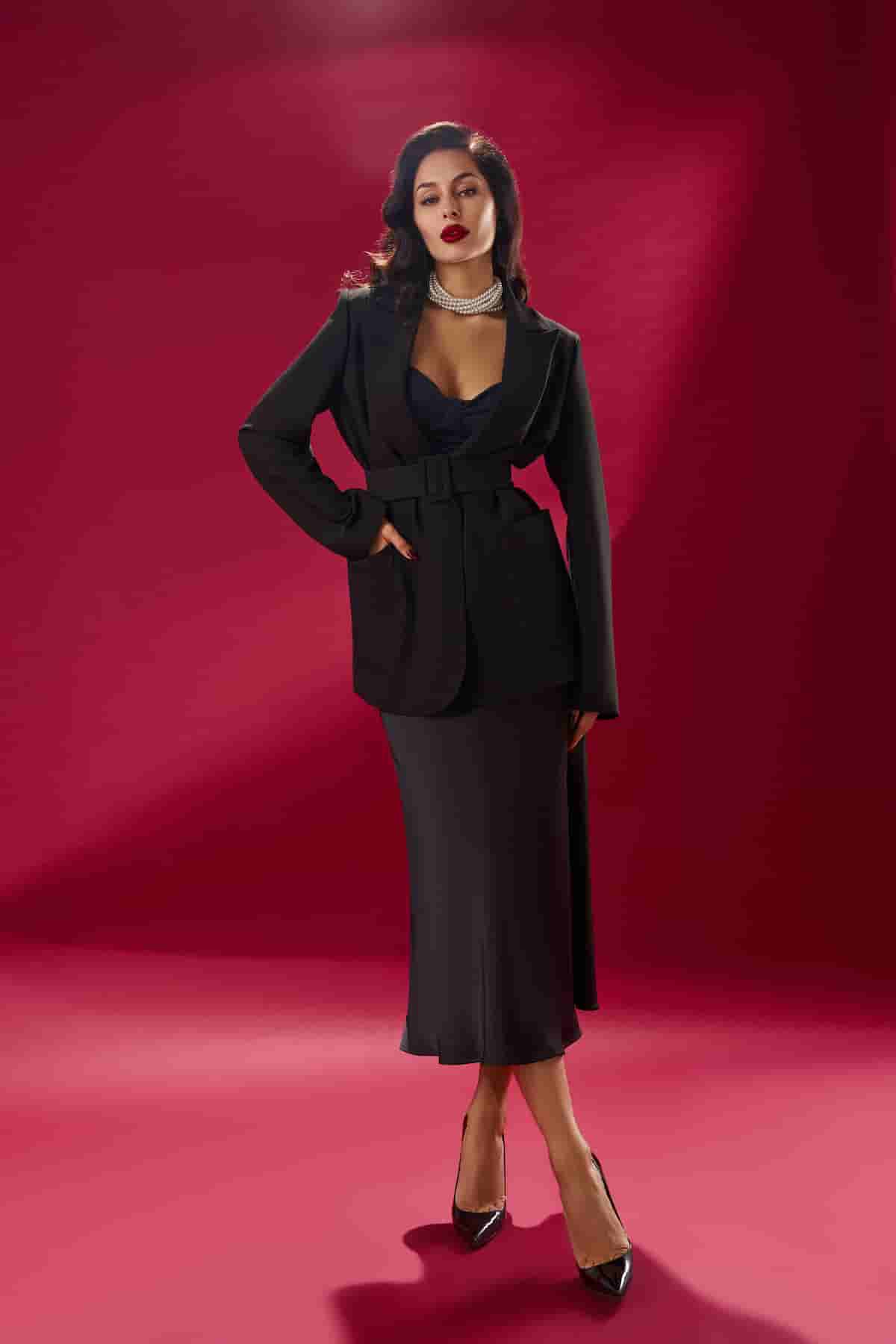 Black gode skirt