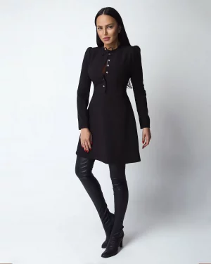 Crystal Button Dress - Image 7