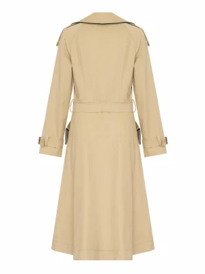 Cloak with contrasting trim - Image 3
