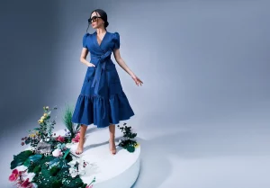 Denim dress - Image 3