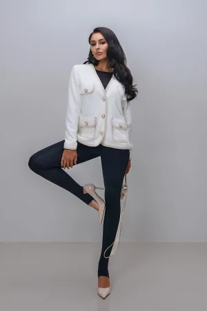 Leggings made of dense supplex with a matte texture