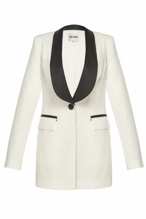 White tuxedo with tapered pants - Image 2